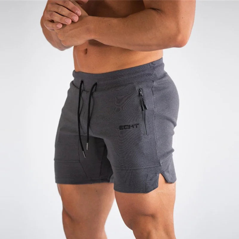 Men's Zip Pocket Athletic Shorts – Lightweight Gym, Running & Beach Shorts