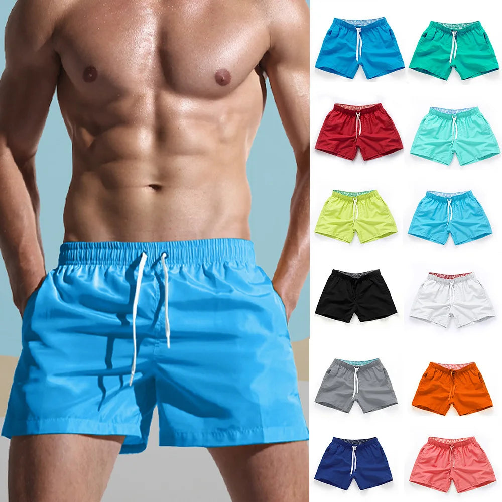 Men's Quick-Dry Athletic Shorts – Gym, Beach & Running