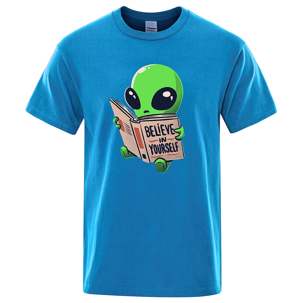 Men's Graphic Print Cotton T-Shirt | Oversized Casual Streetwear