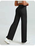 Women's High Waist Straight Leg Yoga Pants – Buttery Soft Butt Lifting Gym Leggings