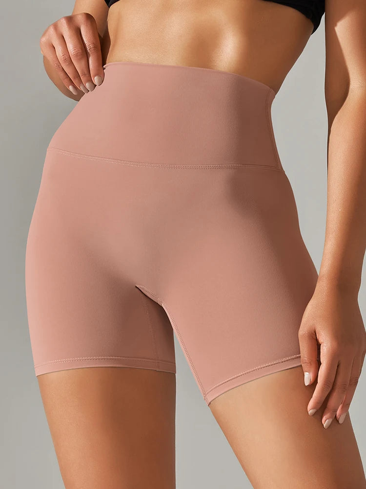 Women's High Waist Yoga Shorts | Squat-Proof Fitness & Gym Shorts