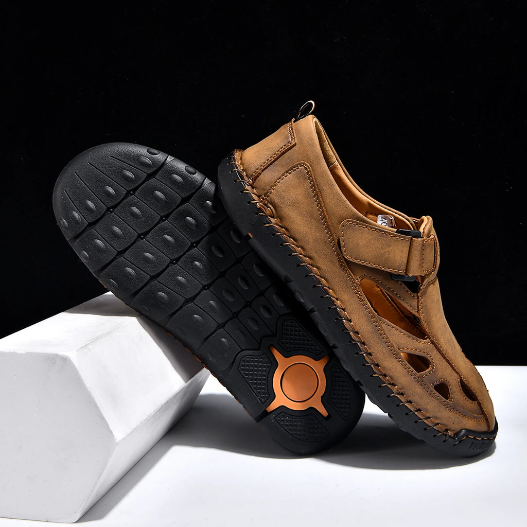 Men's Open-Toe Beach Sandals – Comfortable, Non-Slip & Breathable Summer Shoes