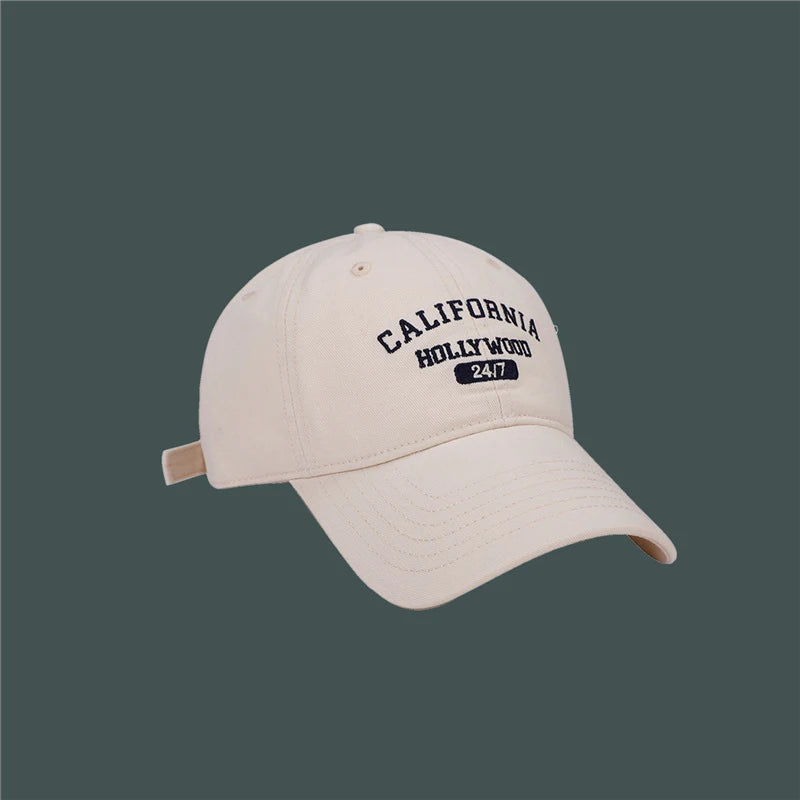 Retro Letter Embroidery Baseball Cap – Unisex Snapback Hat