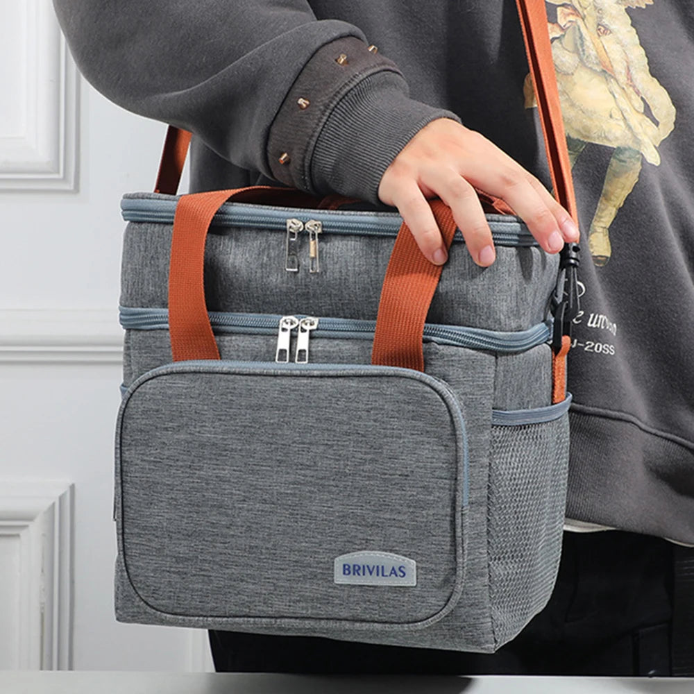 Insulated Lunch Bag – Crossbody Thermal Tote for Work, School & Daily Use