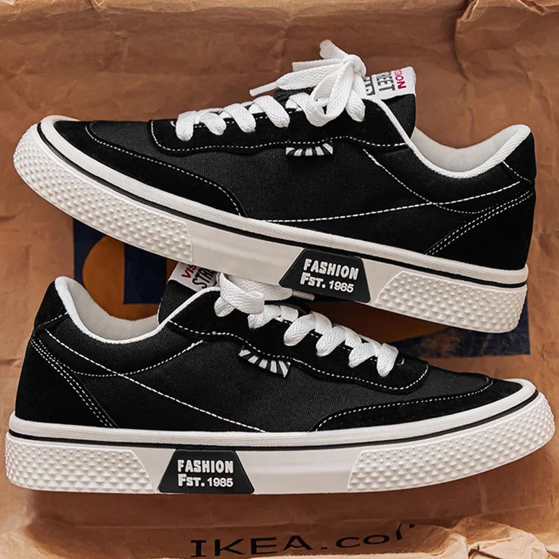 Unisex Canvas Sneakers – Colorful Anti-Slip Casual Shoes for Couples | Sizes 39–46