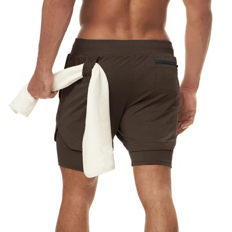 Men's Wicking Gym Shorts – Lightweight Training, Running & Fitness Shorts