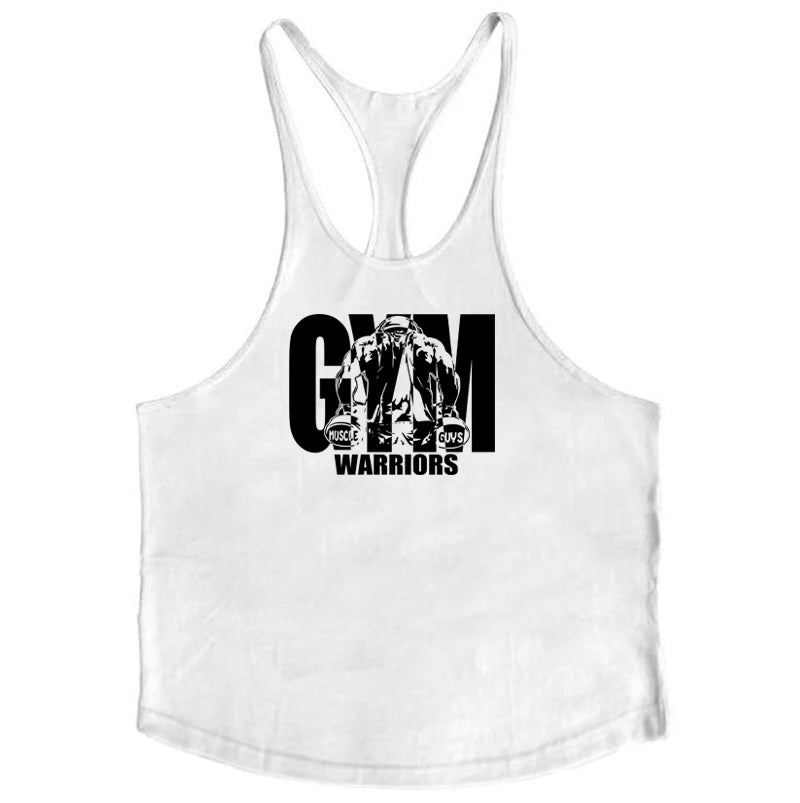 Men's Gym Tank Top – Breathable Cotton Muscle Vest