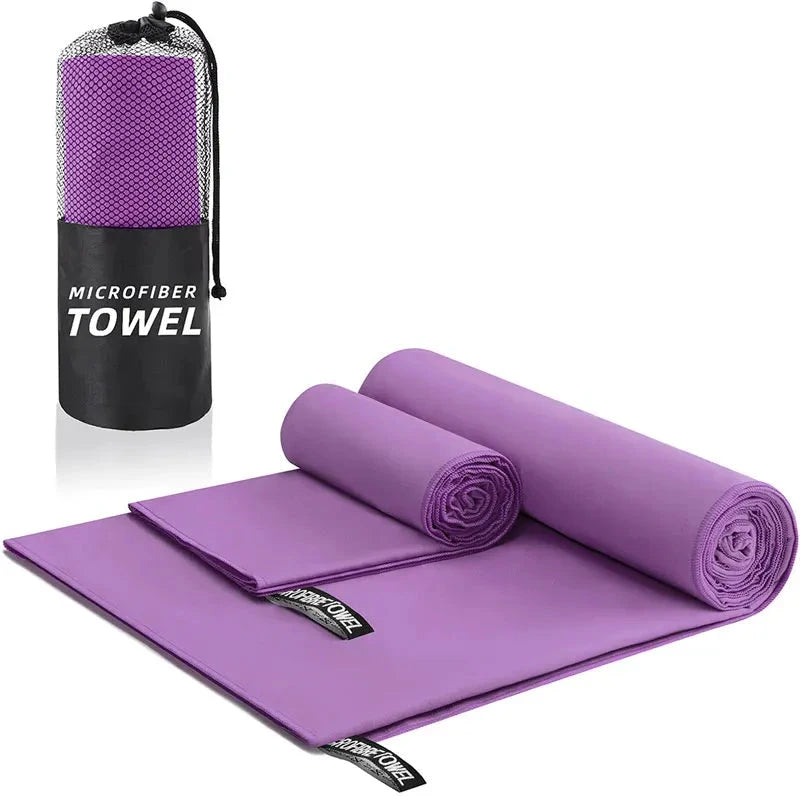 Quick-Dry Microfiber Sports Towel – Gym, Yoga, Swimming & Beach (40x80cm)