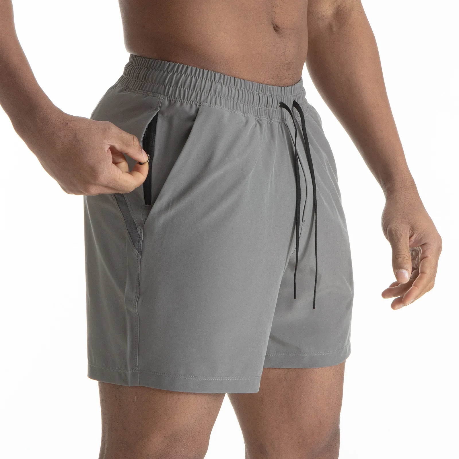 Men's Spliced Mesh Beach Shorts – Quick-Dry Surf & Sport Swim Trunks