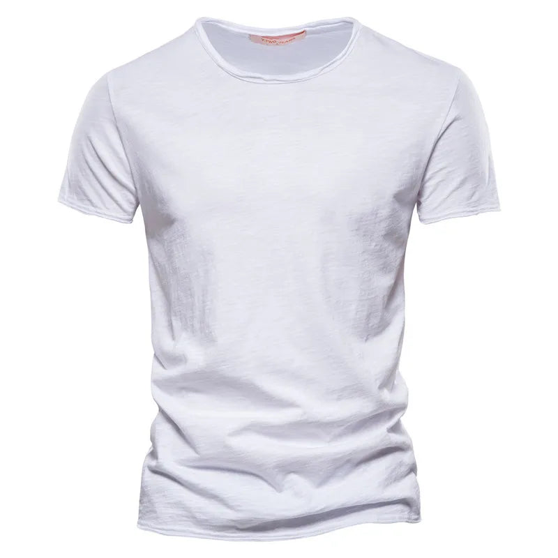 Men's 100% Cotton Casual T-Shirt – Lightweight, Breathable & Moisture-Wicking