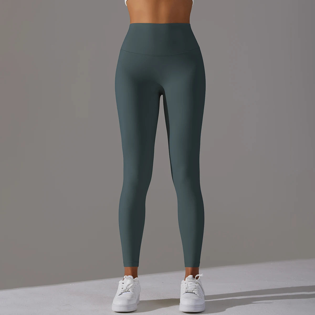 Women's High-Waist Seamless Leggings – Breathable Yoga, Running & Gym Pants (XS-XL, 30+ Colors)