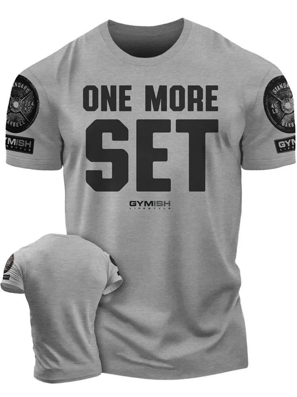 Men's Adrenaline Gym T-Shirt – Breathable, Quick-Dry, Letter Print for Workout & Casual Wear