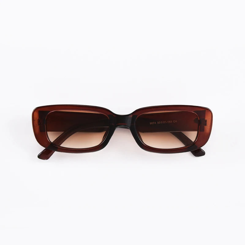 Retro Square Sunglasses – UV400 Gradient Lenses