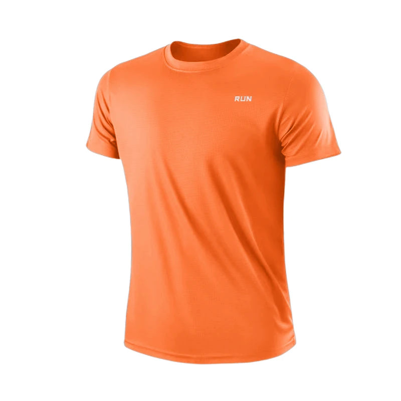 Men's Quick-Dry Gym T-Shirt | Moisture-Wicking Athletic Tee for Running & Training
