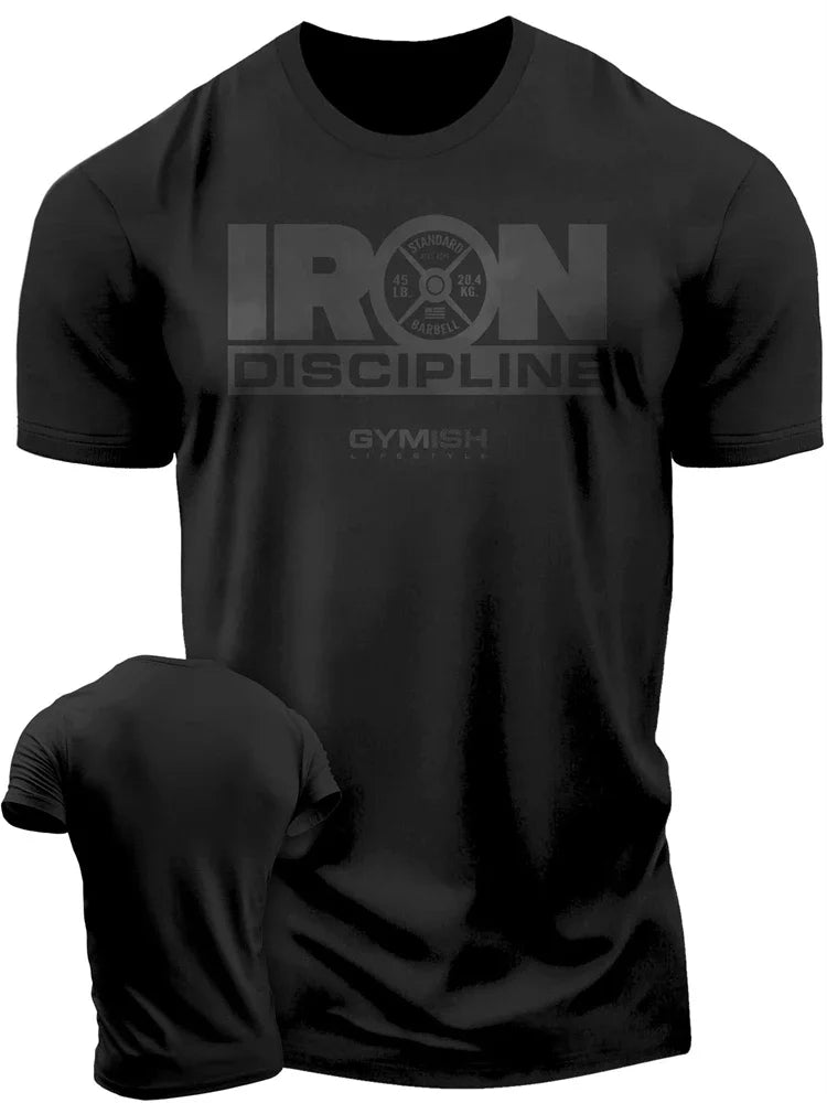 Men's 3D Letter Print T-Shirt – Street Sports, Gym & Casual Wear