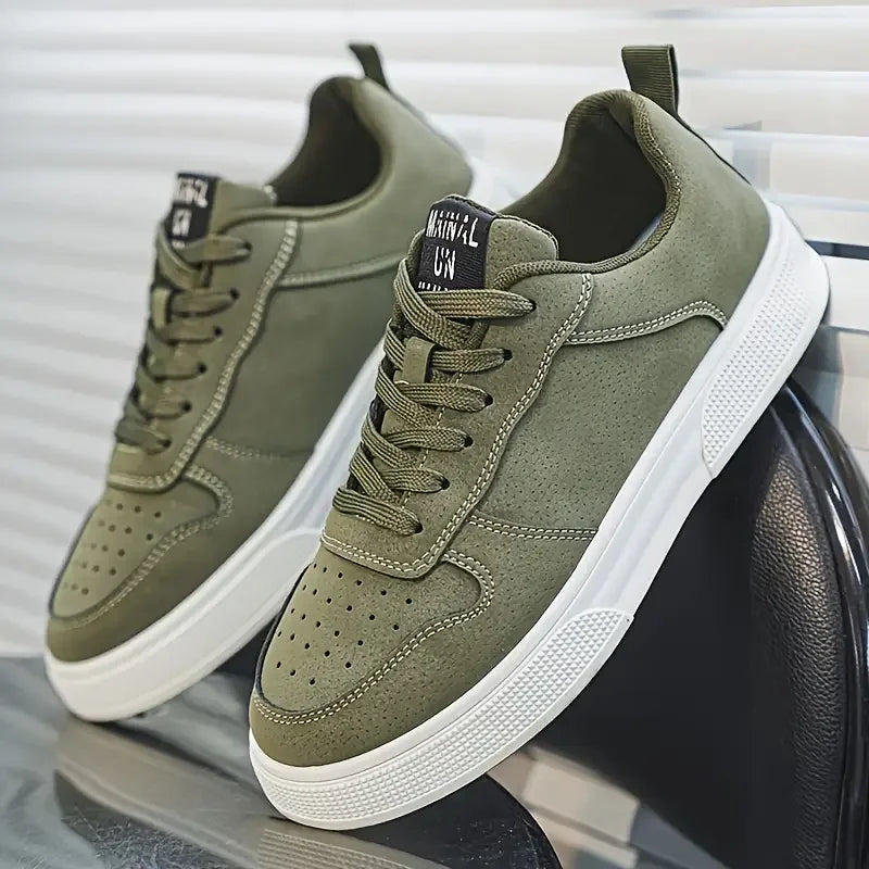 Men's Casual Skate Shoes – Lightweight Slip-Resistant Sneakers