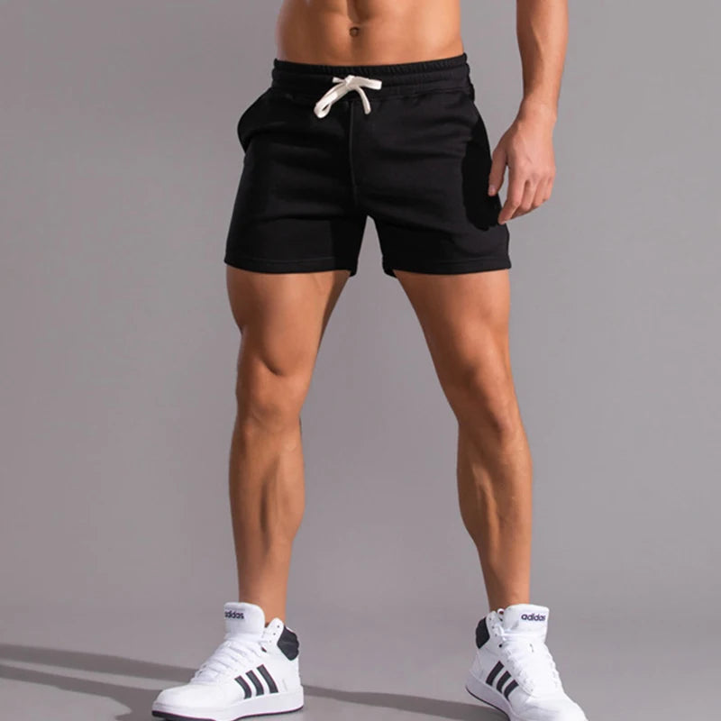 Men's 100% Cotton Drawstring Shorts | Gym, Beach & Casual Bermuda Shorts