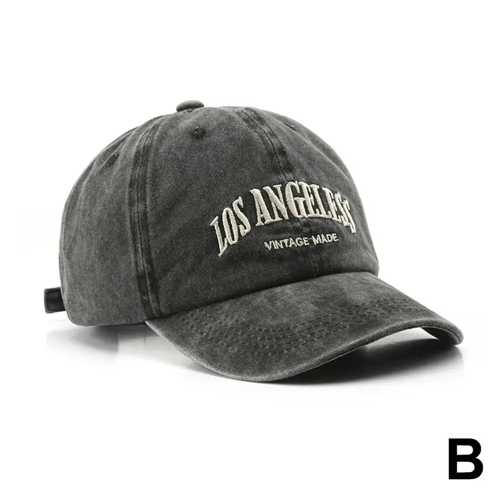 Retro Embroidered Snapback Cap