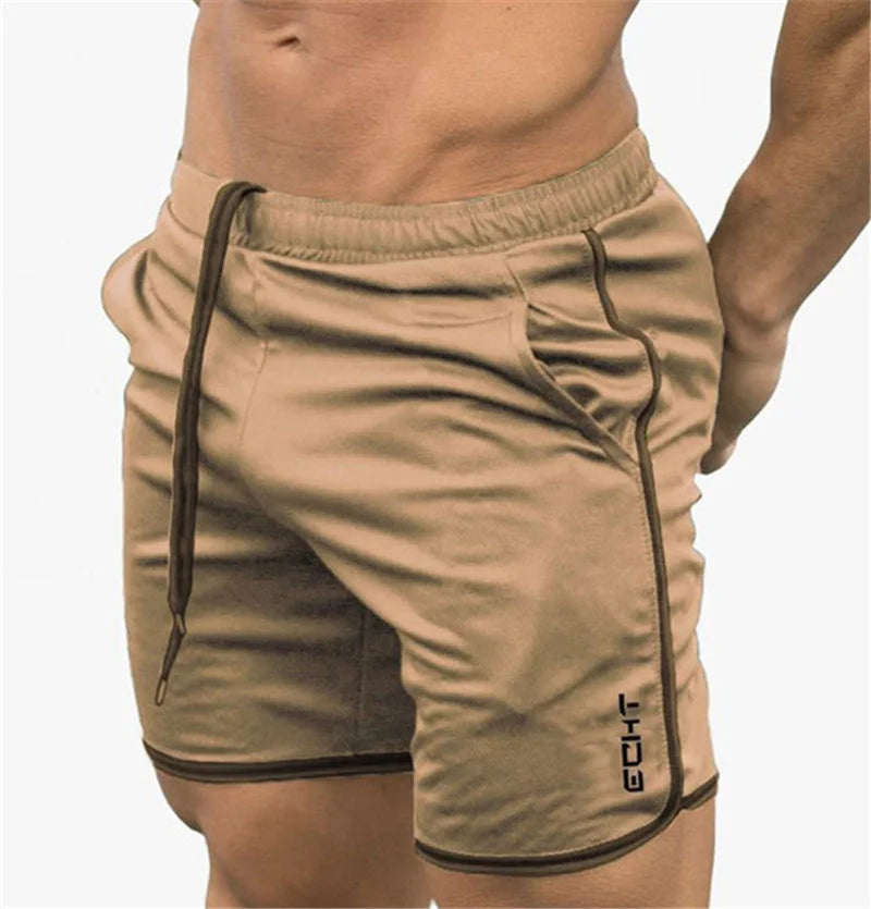 Men's Fitness Gym Shorts – Breathable Mesh Quick-Dry Training & Running Shorts