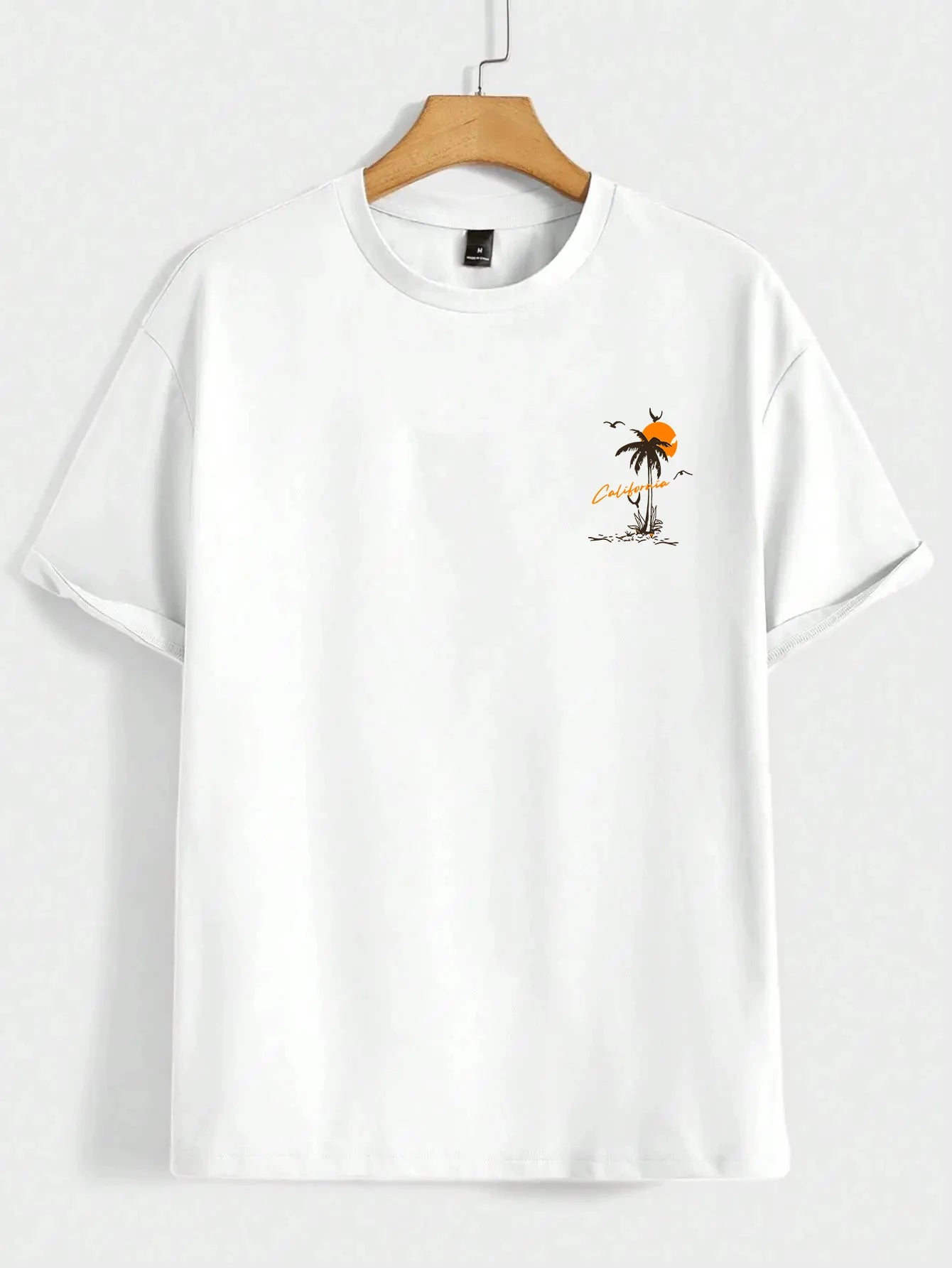 Men's California Adventure Graphic T-Shirt | Oversized Cotton Tee