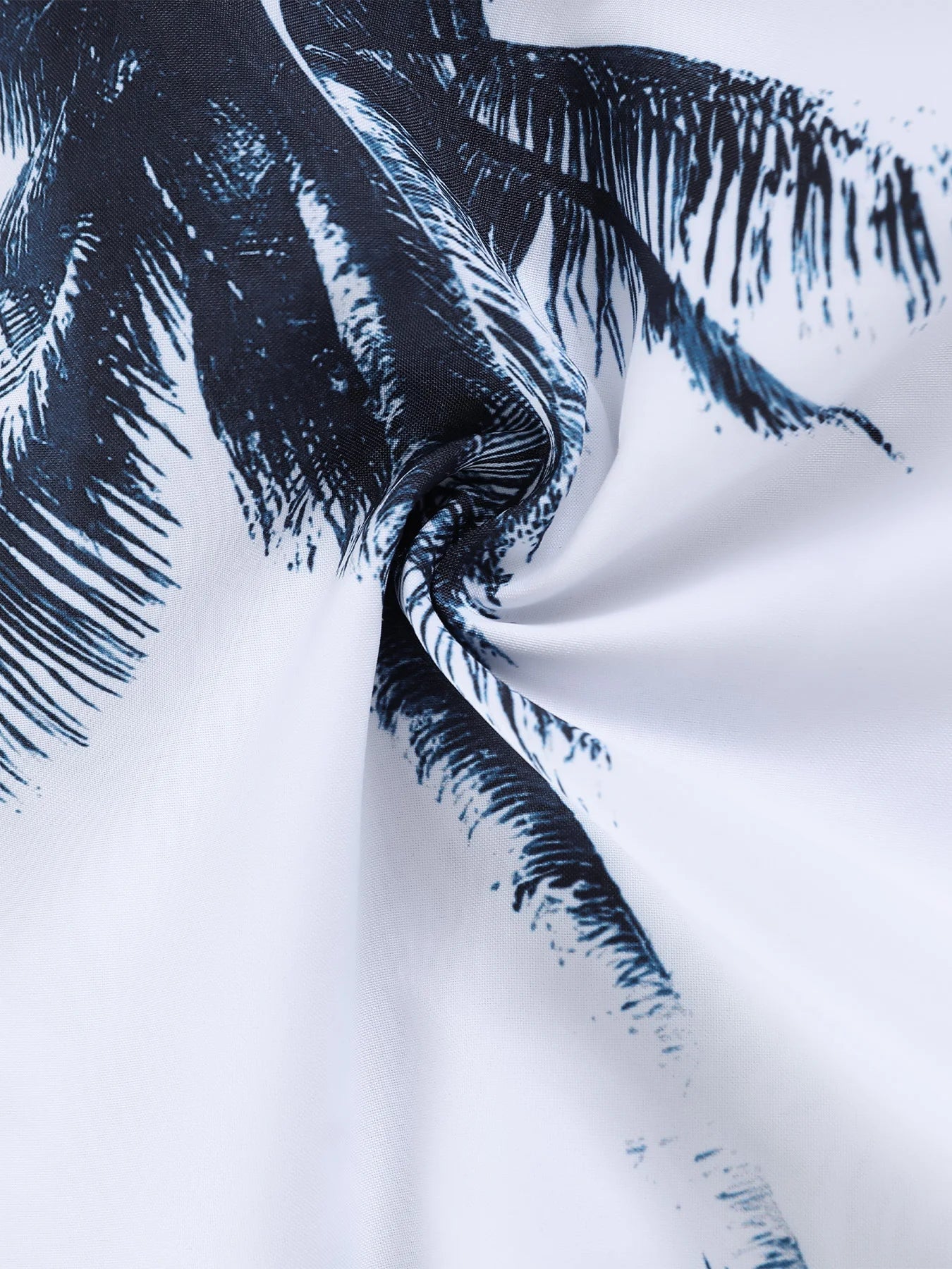 Men's Tropical Palm Print Beach Set – Shirt & Matching Shorts