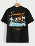 Men's California Adventure Graphic T-Shirt | Oversized Cotton Tee