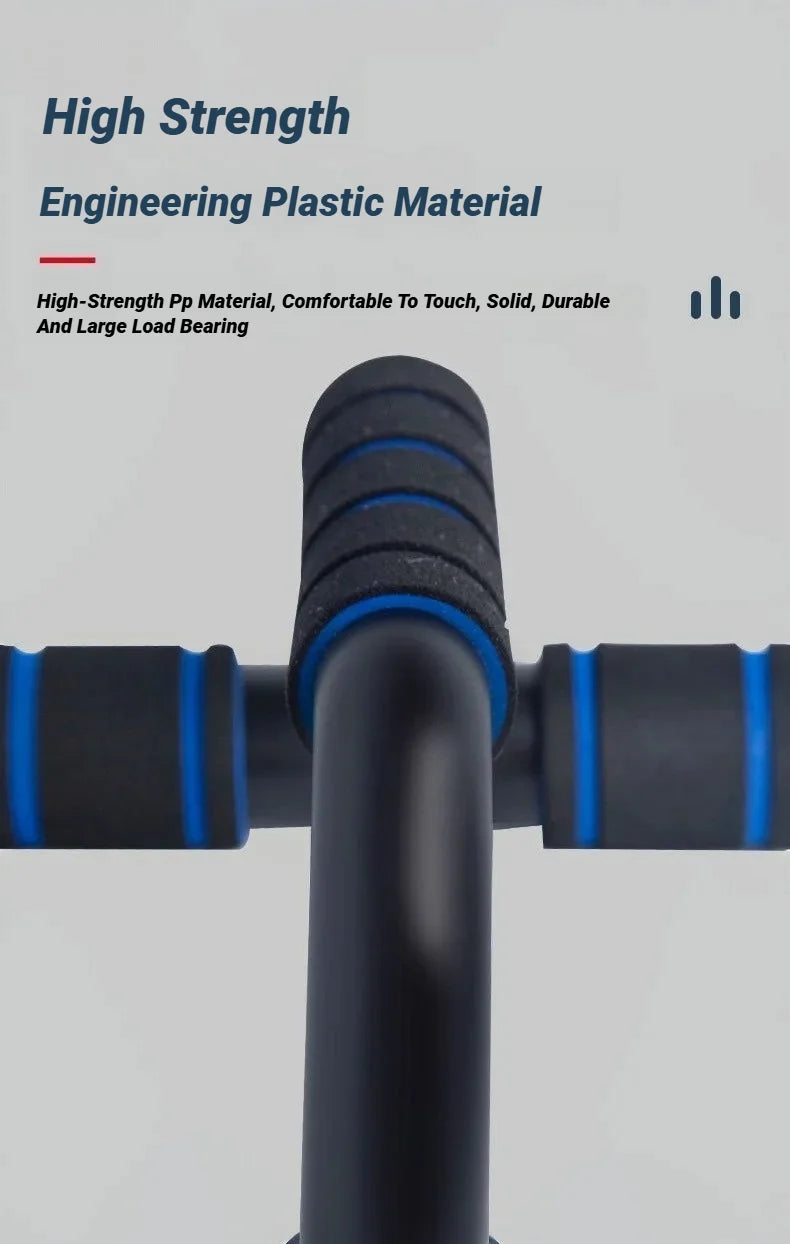H-Shape Push Up Bars – Non-Slip Foam Handle Stands for Chest, Arms & Core Training | 100kg Capacity