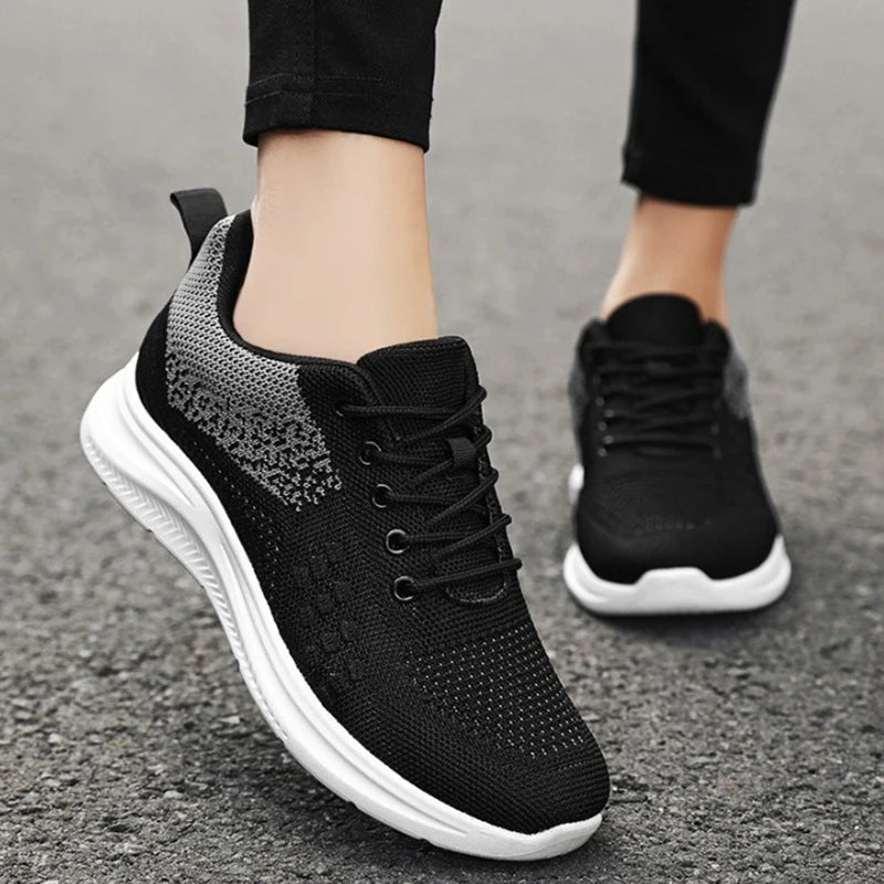Women's Lightweight Breathable Sneakers – Casual Walking Shoes for Gym, Travel & Everyday Wear