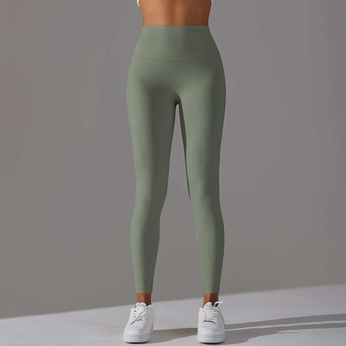 Women's High-Waist Seamless Leggings – Breathable Yoga, Running & Gym Pants (XS-XL, 30+ Colors)
