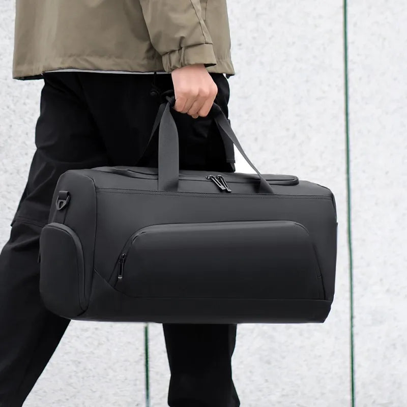 Sports Gym & Travel Duffel Bag – Large Capacity with Shoe Compartment
