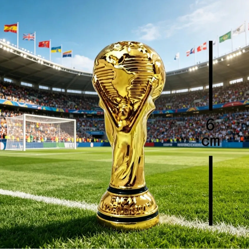 2026 FIFA World Cup Enamel Metal Keychain – UV Print Soccer Fan Souvenir