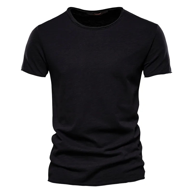 Men's 100% Cotton Casual T-Shirt – Lightweight, Breathable & Moisture-Wicking