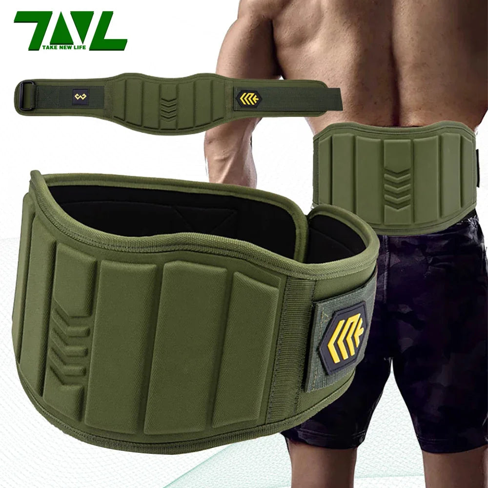 Weightlifting Waist Support Belt – Lumbar Compression for Gym, Squats & Powerlifting