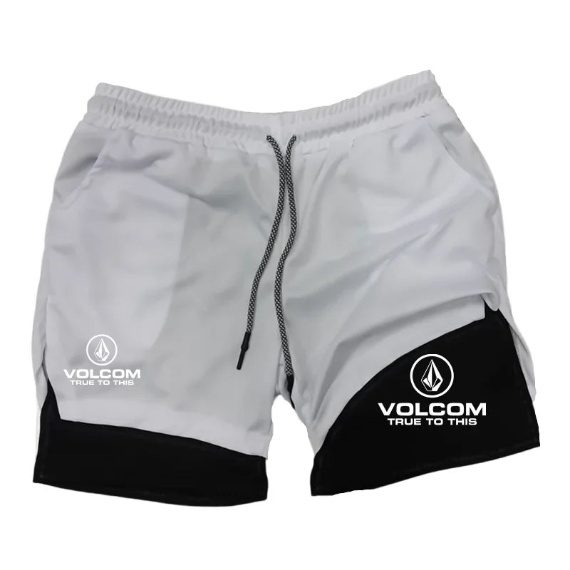 Men's 2-in-1 Printed Athletic Shorts | Sports, Running & Training