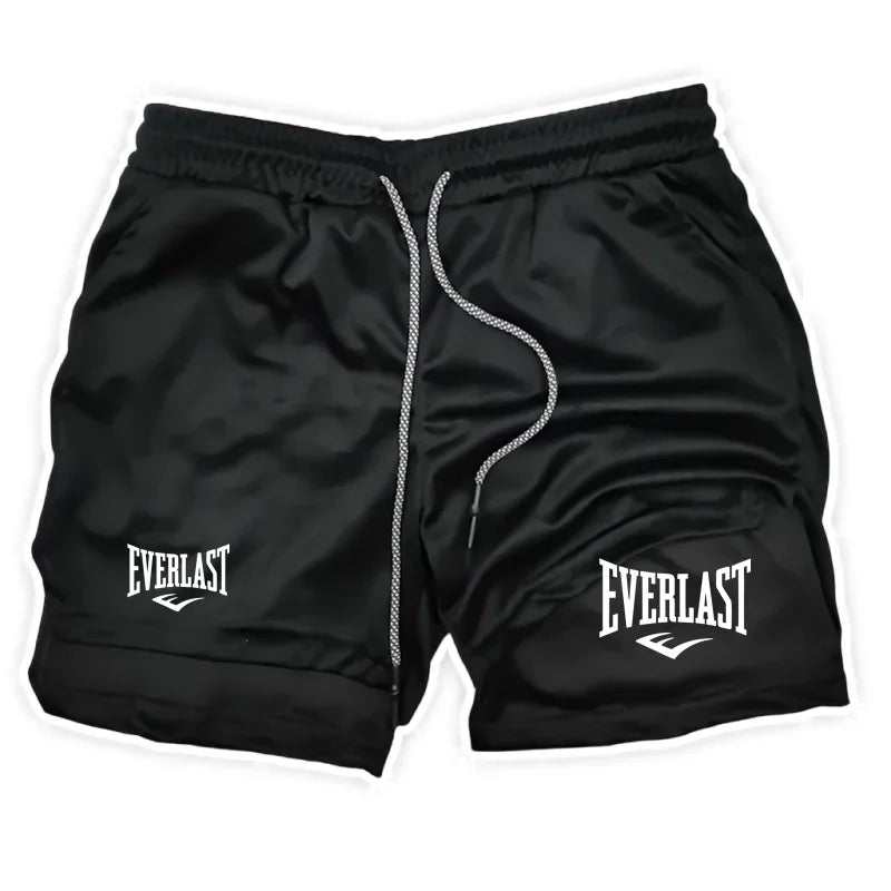 Men's 2-in-1 Running Shorts – Double-Layer Gym & Training Shorts