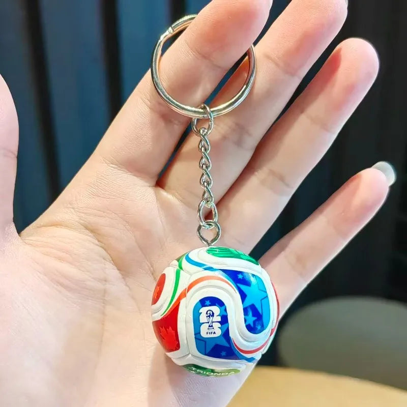 FIFA World Cup 2026 Mini Soccer Ball Keychain