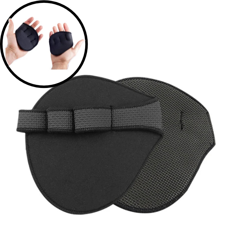 Four-Finger Weightlifting Gym Gloves | Palm Protector for Men & Women