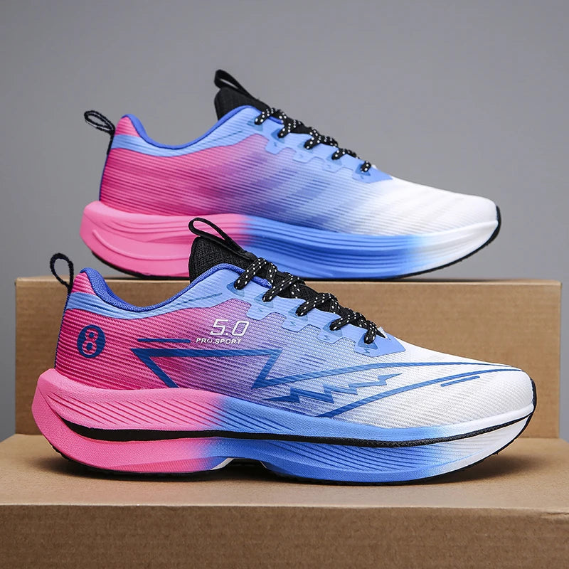 Carbon Plate Running Shoes – Lightweight, Breathable & Anti-Slip | Unisex