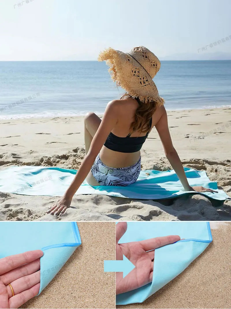 Quick-Dry Microfiber Sports Towel – Gym, Yoga, Swimming & Beach (40x80cm)
