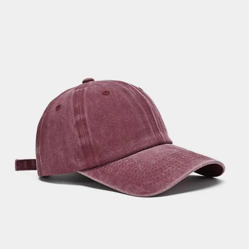 Washed Cotton Vintage Snapback Dad Hat