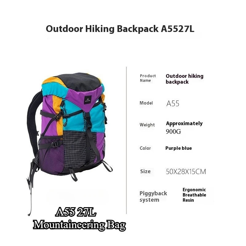 Lightweight Hiking Backpack – 27L & 35L Outdoor Camping & Travel Bag