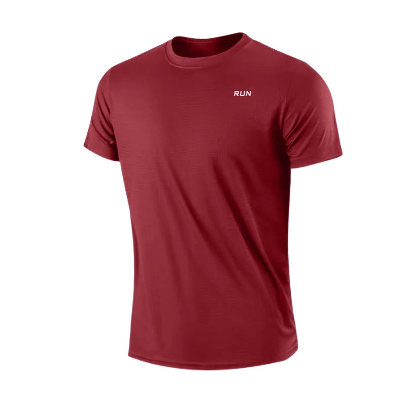 Men's Quick-Dry Gym T-Shirt | Moisture-Wicking Athletic Tee for Running & Training