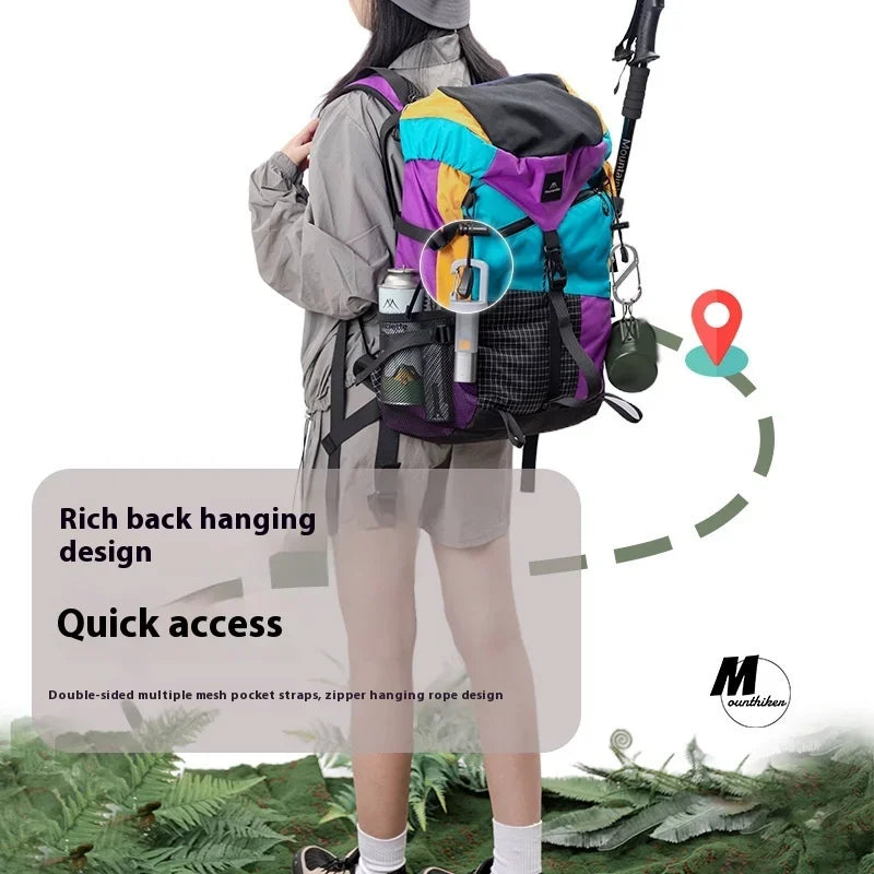 Lightweight Hiking Backpack – 27L & 35L Outdoor Camping & Travel Bag (Unisex)
