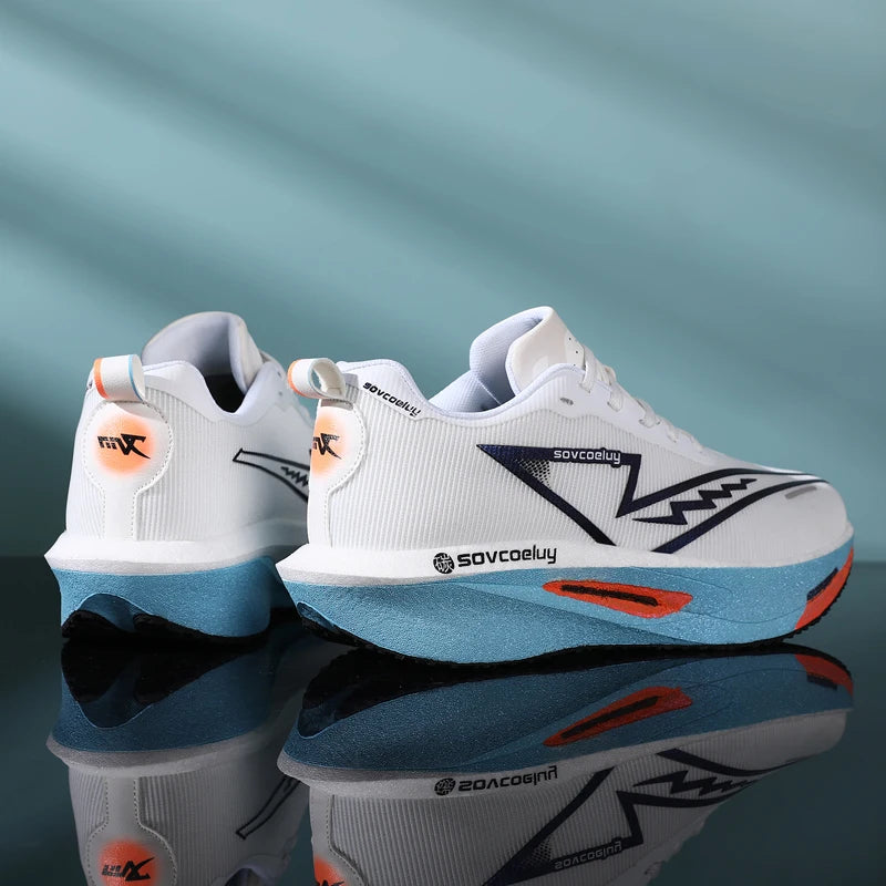 Carbon Plate Running Shoes – Breathable & Shock-Absorbing | Unisex Couple Matching
