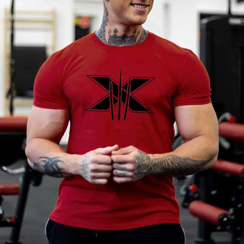 Men's Graphic Streetwear T-Shirt | Short Sleeve Workout & Casual Tee