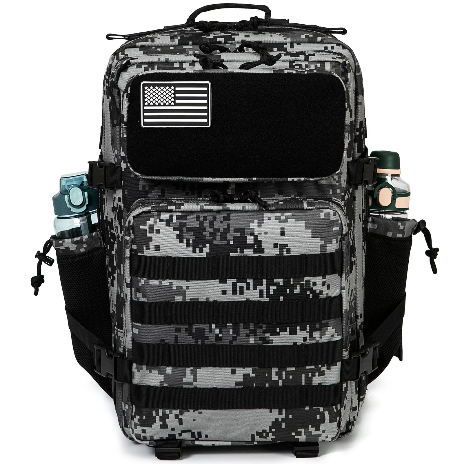 45L Tactical Backpack with Dual Cup Holders – Hunting, Hiking & Camping Rucksack