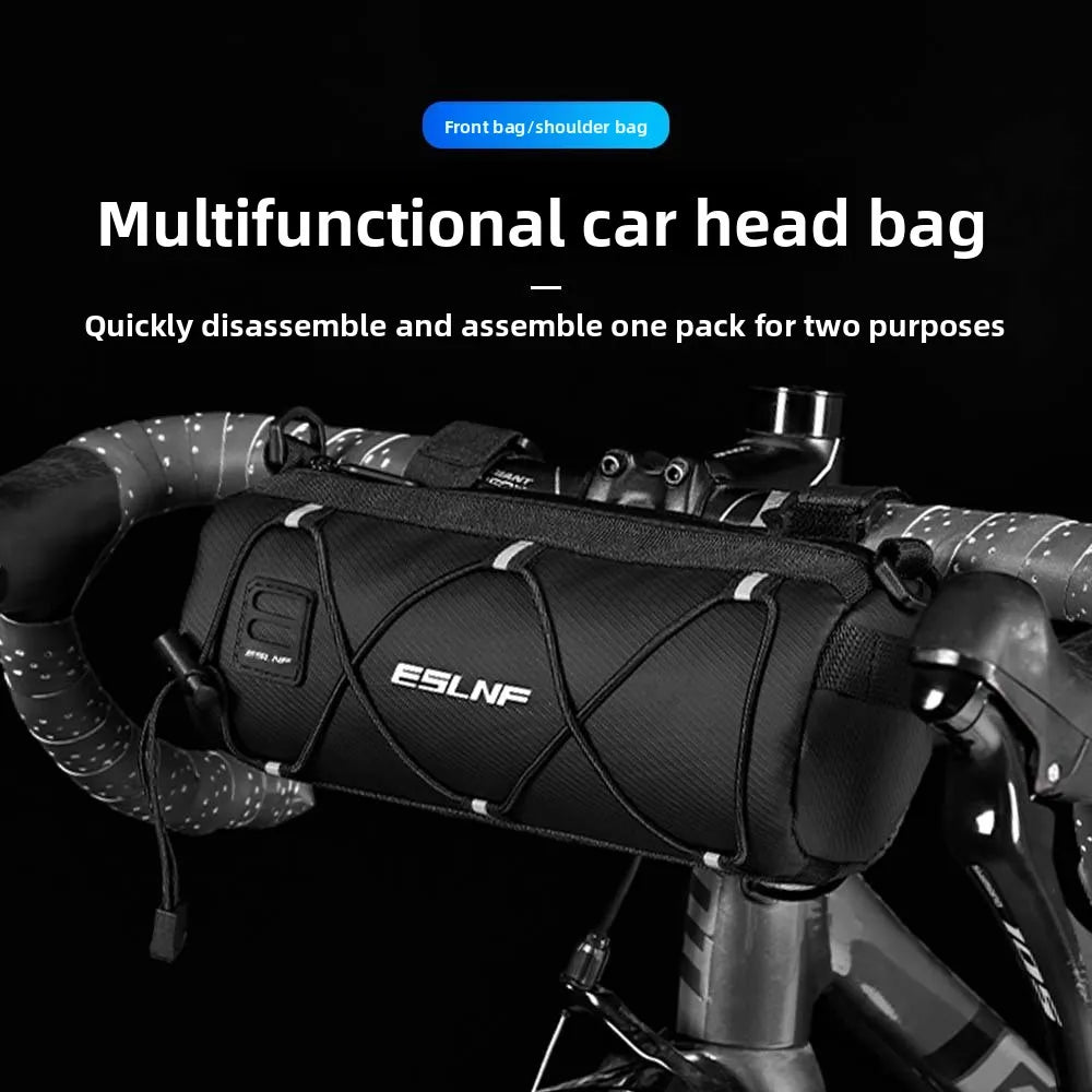 Waterproof Bike Front Handlebar Bag – Large Capacity Cycling Storage