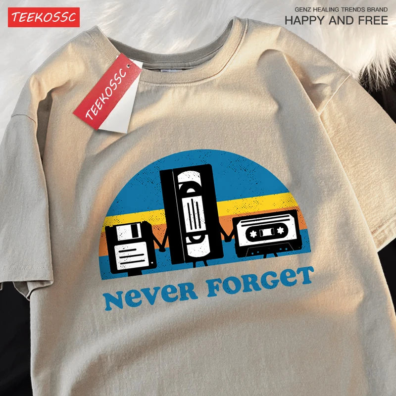 Vintage Radio Graphic T-Shirt – Cotton Tee