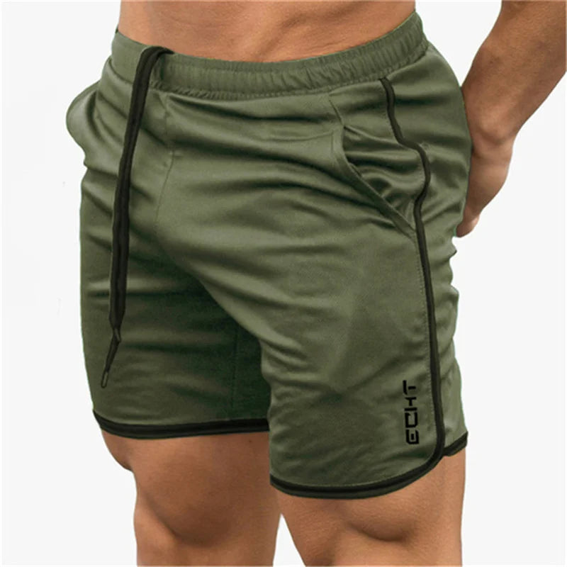 Men's Fitness Gym Shorts – Breathable Mesh Quick-Dry Training & Running Shorts