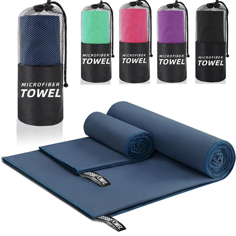 Quick-Dry Microfiber Sports Towel – Gym, Yoga, Swimming & Beach (40x80cm)